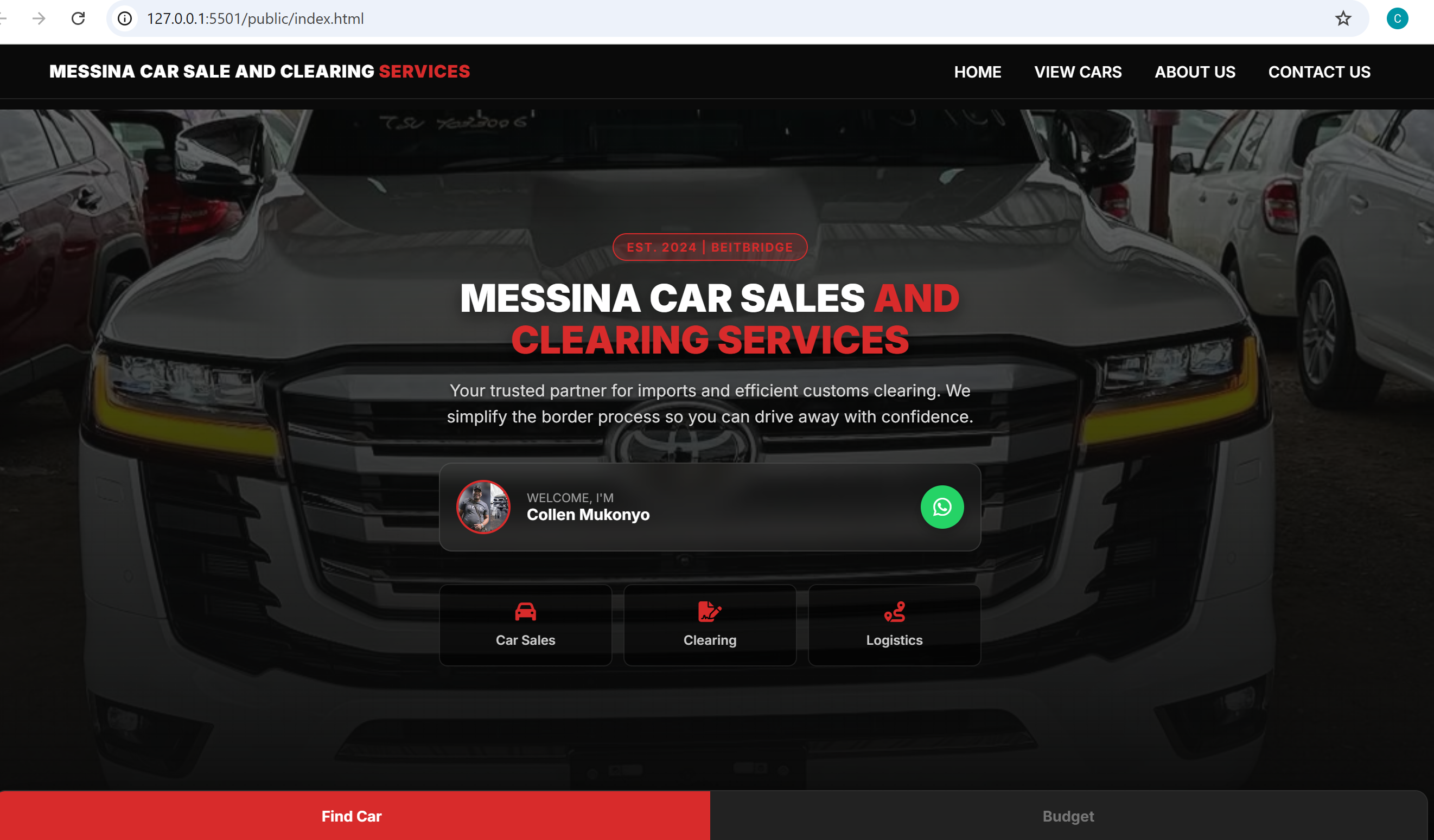 Messina Car Sale Platform