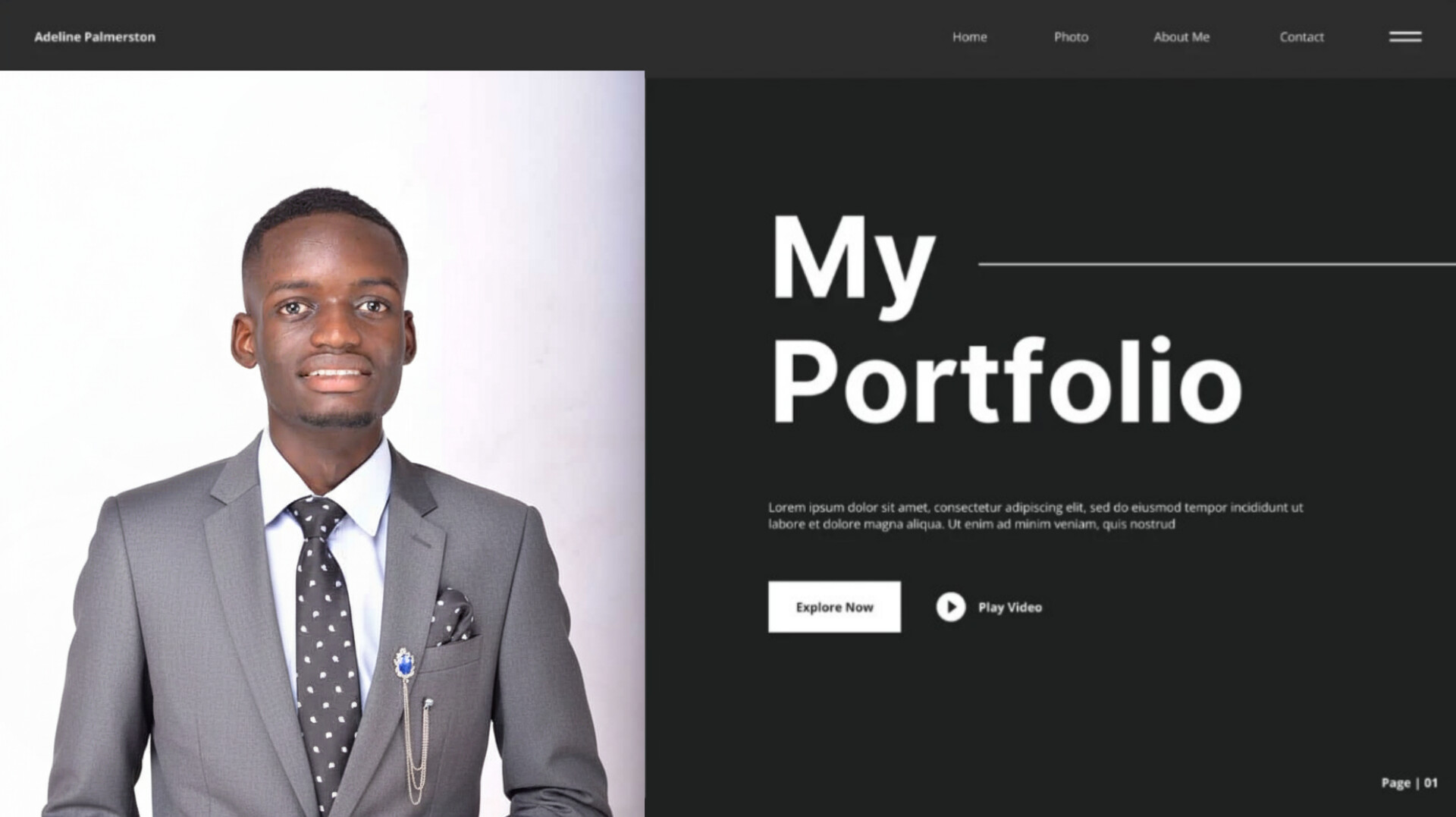 Professional Portfolio Website